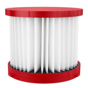 Milwaukee 2.7 in. D Shop Vac Cartridge Wet/Dry HEPA Filter 1 pc