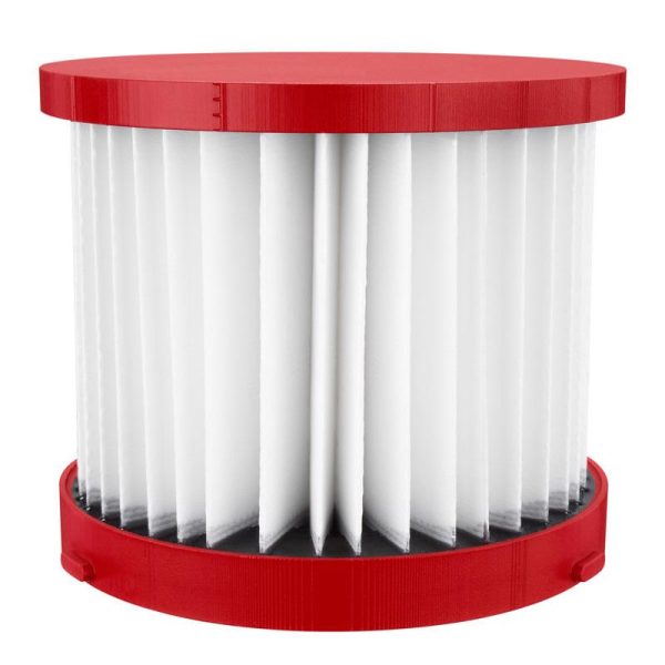 Milwaukee 2.7 in. D Shop Vac Cartridge Wet/Dry HEPA Filter 1 pc