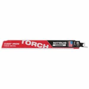 Milwaukee The Torch 8 in. Nitrus Carbide Cast Iron Reciprocating Saw Blade 8 TPI