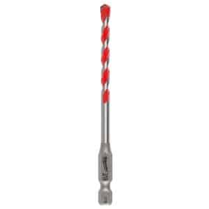 Milwaukee Shockwave 3/16 in. X 4 in. L Carbide Hammer Drill Bit 1 pk