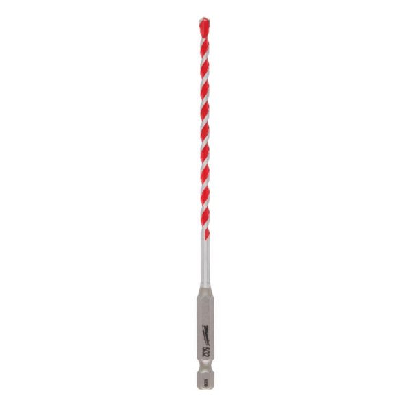 Milwaukee Shockwave 5/32 in. X 6 in. L Carbide Hammer Drill Bit 1 pk
