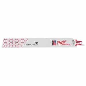 Milwaukee The Torch 9 in. Bi-Metal Reciprocating Saw Blade 18 TPI 5 pk
