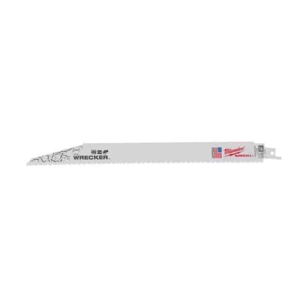Milwaukee The WRECKER 12 in. Bi-Metal Demolition Reciprocating Saw Blade 7/11 TPI 5 pk