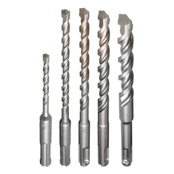 Milwaukee M/2 Carbide Tipped Hammer Bit Set 5 pc