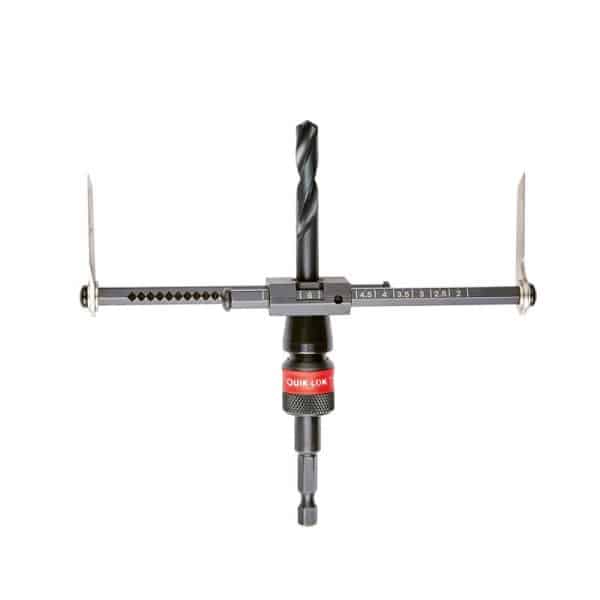 Milwaukee 2 to 7 in. Bi-Metal Adjustable Hole Cutter 3 pc