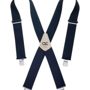 CLC 4 in. L X 2 in. W Nylon Suspenders Blue 1 pair