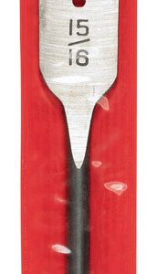 Milwaukee 15/16 in. D X 6 in. L Flat Boring Auger Bit Carbon Steel 1 pc