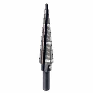 Milwaukee JAM-FREE 1/8 to 1/2 in. X 6 in. L Black Oxide Step Drill Bit 1 pc