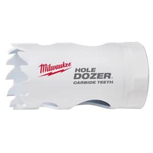 Milwaukee Hole Dozer 1-1/8 in. Carbide Tipped Hole Saw 1 pc