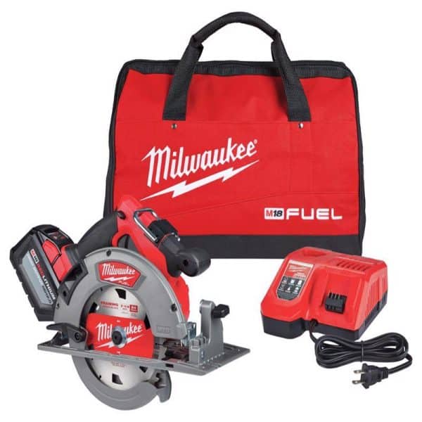 Milwaukee M18 FUEL 18 V 7-1/4 in. Cordless Brushless Circular Saw Kit (Battery & Charger)