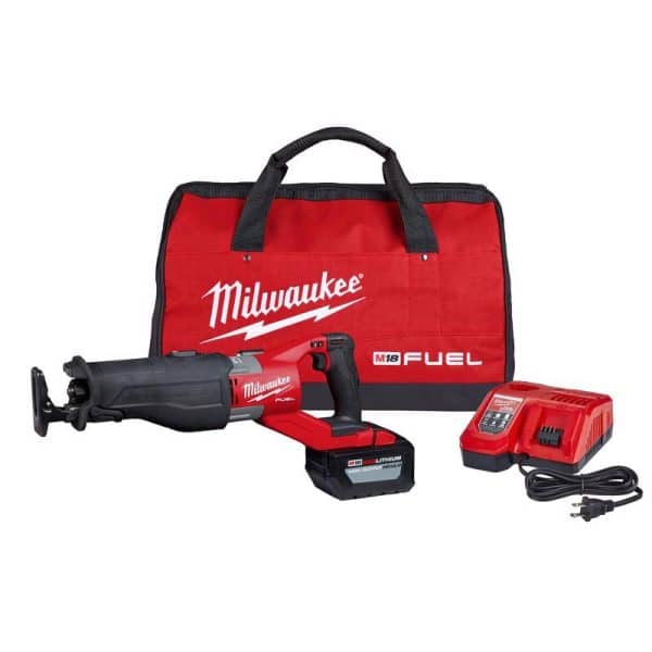 Milwaukee M18 FUEL SUPER SAWZALL 18 V Cordless Brushless Reciprocating Saw Kit (Battery & Charger)