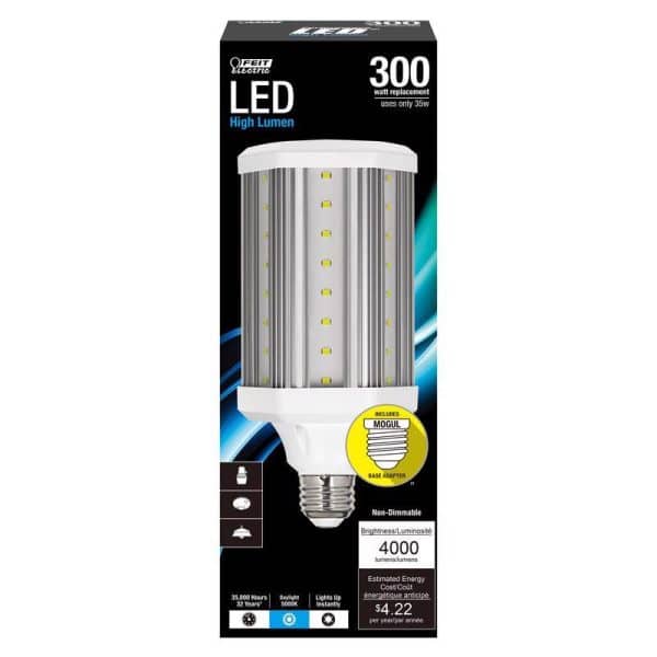 Feit Electric A23 E26 (Medium) LED Bulb Daylight 300 Watt Equivalence 1 pk