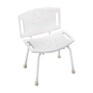 Delta White Tub and Shower Chair Plastic 28-3/4 in. H X 12 in. L
