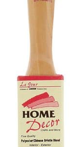 Linzer Home Decor 1 in. Flat Paint Brush