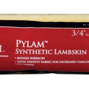 Linzer Impact Pylam Synthetic Lambskin 9 in. W X 3/4 in. Regular Paint Roller Cover 1 pk