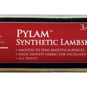 Linzer Impact Pylam Synthetic Lambskin 9 in. W X 3/8 in. Regular Paint Roller Cover 1 pk