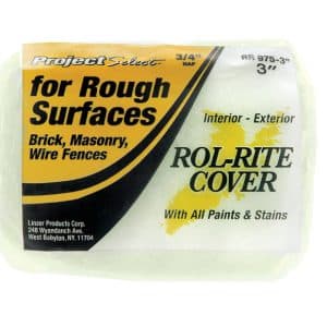 Linzer Rol-Rite Polyester 3 in. W X 3/4 in. Trim Paint Roller Cover 1 pk