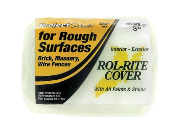 Linzer Rol-Rite Polyester 3 in. W X 3/4 in. Trim Paint Roller Cover 1 pk