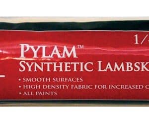 Linzer Impact Pylam Synthetic Lambskin 9 in. W X 1/4 in. Regular Paint Roller Cover 1 pk