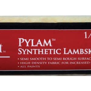 Linzer Impact Pylam Synthetic Lambskin 9 in. W X 1/2 in. Regular Paint Roller Cover 1 pk