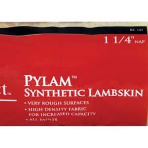 Linzer Impact Pylam Synthetic Lambskin 9 in. W X 1-1/4 in. Regular Paint Roller Cover 1 pk