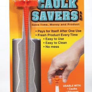 Red Devil Orange Professional Plastic Reusable Caulk Plug 1 pk