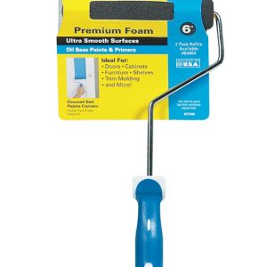 Whizz 6 in. W Trim Paint Roller Frame and Cover Threaded End
