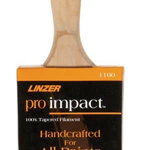 Linzer Pro Impact 3 in. Flat Paint Brush