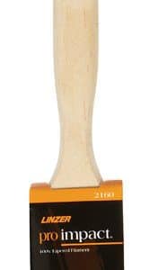 Linzer Pro Impact 1-1/2 in. Angle Trim Paint Brush
