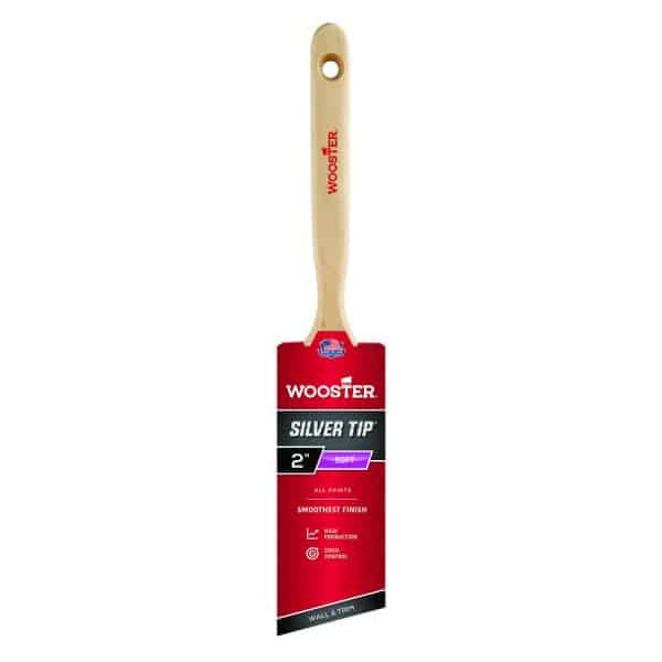 Wooster Silver Tip 2 in. Angle Paint Brush