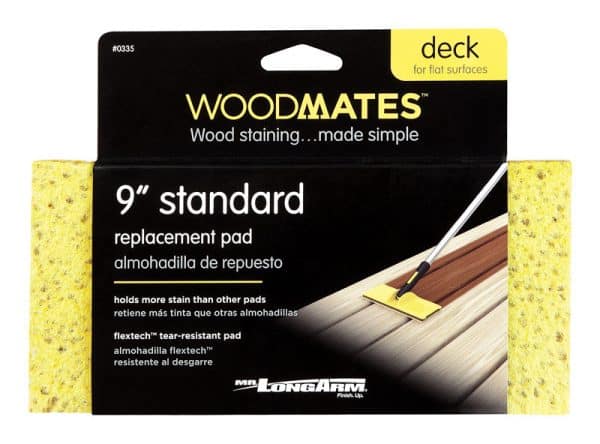 Woodmates Refill 9 in. W Wood Stain Pad For Decks