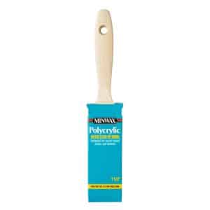 Minwax Polycrylic 1-1/2 in. Flat Paint Brush