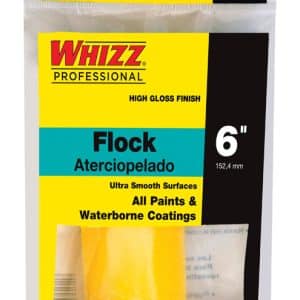 Whizz Flock 6 in. W X 1/2 in. Mini Paint Roller Cover 1 pk