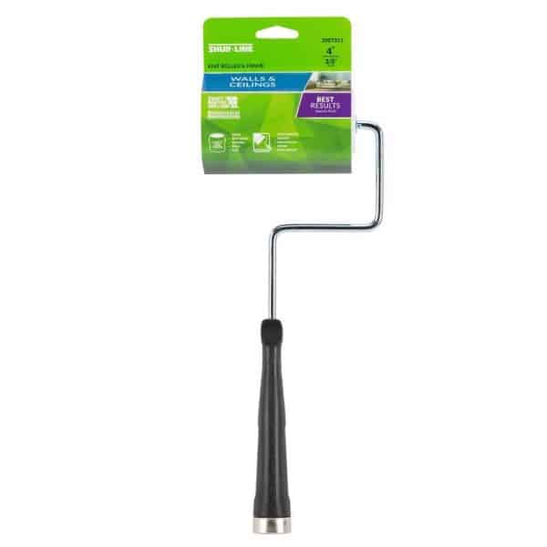 Shur-Line 4 in. W Trim Paint Roller Frame and Cover Threaded End