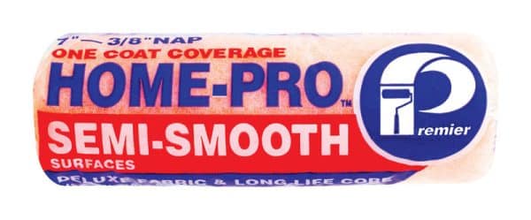 Premier Home-Pro Polyester 7 in. W X 3/8 in. Paint Roller Cover 1 pk