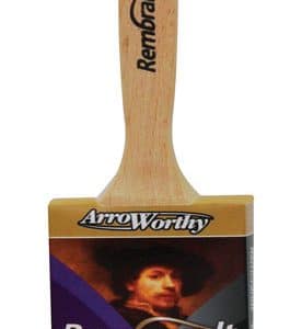 ArroWorthy Rembrandt 2-1/2 in. Semi-Oval Angle Paint Brush
