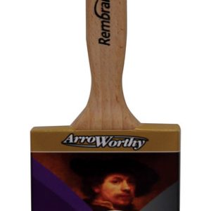 ArroWorthy Rembrandt 3 in. Semi-Oval Angle Paint Brush