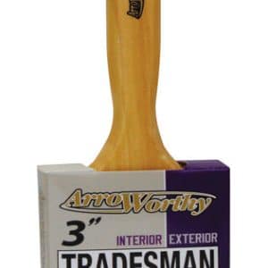 Arroworthy Tradesman 3 in. Flat Paint Brush