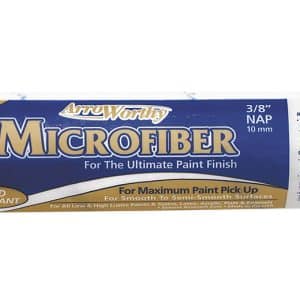 Arroworthy Pro-Line Microfiber 18 in. W X 3/8 in. Paint Roller Cover 1 pk
