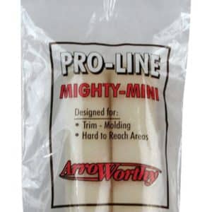 Arroworthy Pro-Line Mohair Blend 4 in. W X 3/16 in. Mini Paint Roller Cover 2 pk