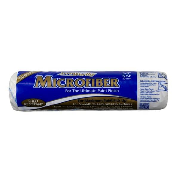 ArroWorthy Microfiber 9 in. W X 3/8 in. Paint Roller Cover 1 pk