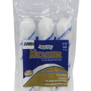 ArroWorthy Microfiber 4 in. W X 9/16 in. Jumbo Mini Paint Roller Cover 3 pk