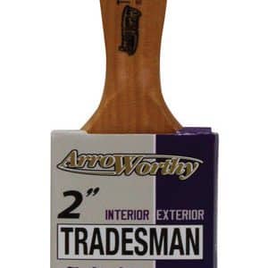 ArroWorthy Tradesman 2 in. Chiseled Paint Brush