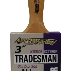 ArroWorthy Tradesman 3 in. Chiseled Paint Brush