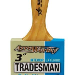ArroWorthy Tradesman 3 in. Flat Paint Brush