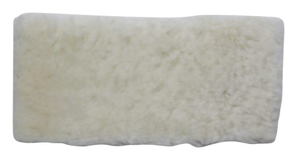 Linzer 12 in. W X 12 in. L White Lambskin Applicators