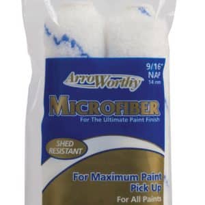 Arroworthy Microfiber 6.5 in. W X 9/16 in. Mini Paint Roller Cover 2 pk