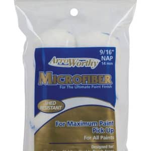 Arroworthy Microfiber 4 in. W X 9/16 in. Mini Paint Roller Cover 2 pk