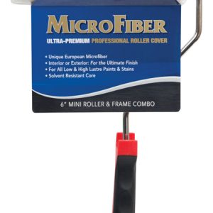 Arroworthy Barracuda 6 in. W Mini Paint Roller Frame Threaded End