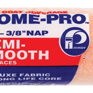 Premier Home-Pro Polyester 4 in. W X 3/8 in. Paint Roller Cover 1 pk